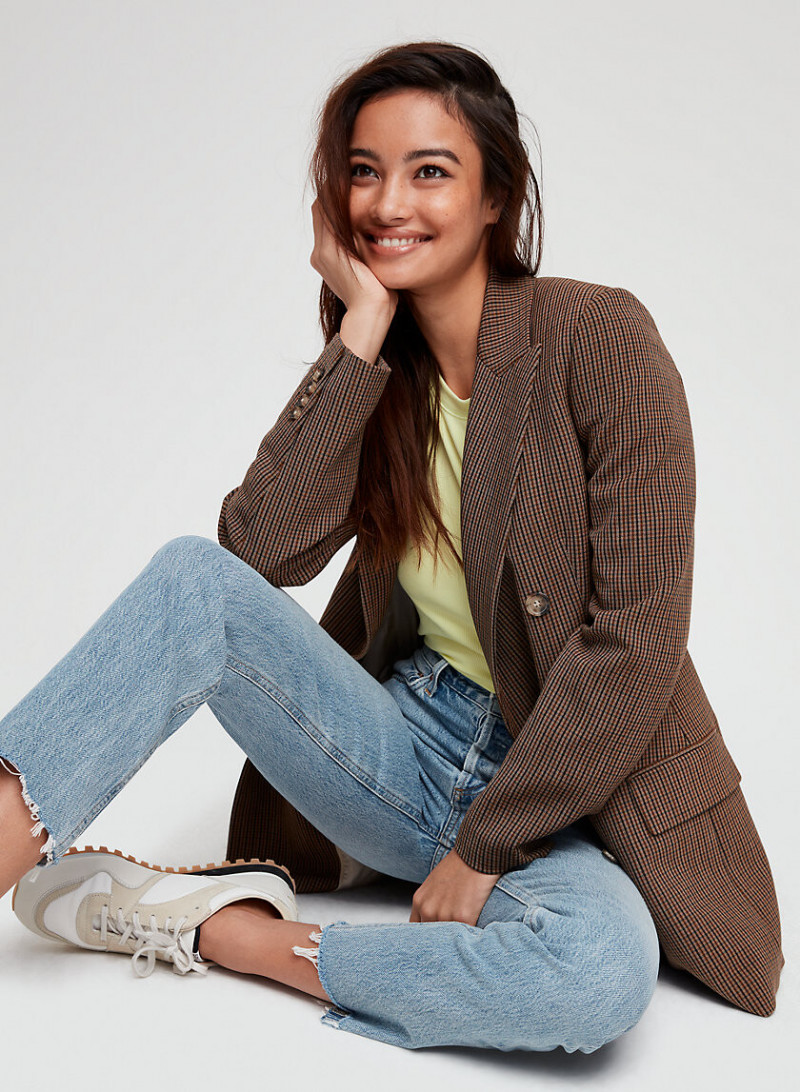 Kelsey Merritt featured in  the Aritzia catalogue for Spring/Summer 2019