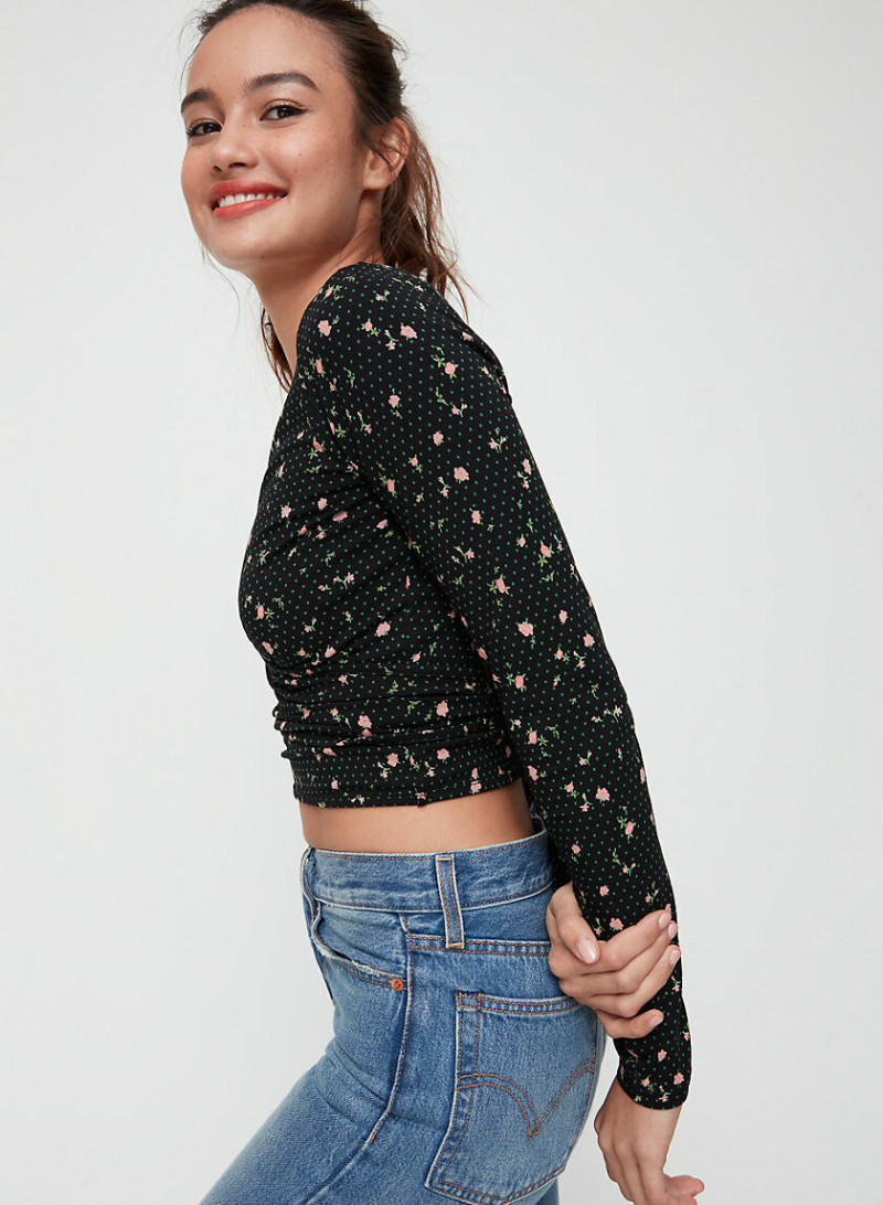 Kelsey Merritt featured in  the Aritzia catalogue for Spring/Summer 2019