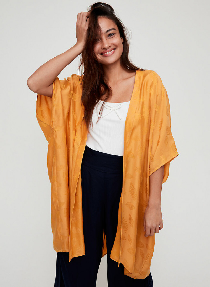 Kelsey Merritt featured in  the Aritzia catalogue for Spring/Summer 2019