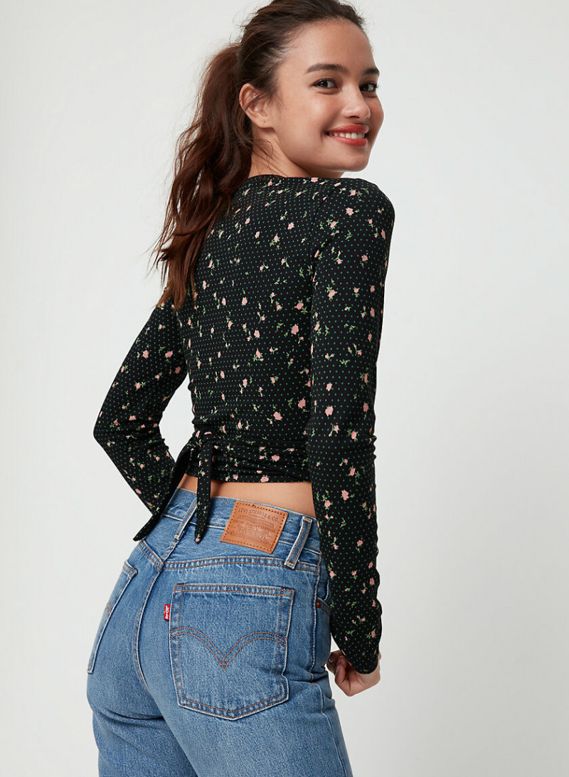 Kelsey Merritt featured in  the Aritzia catalogue for Spring/Summer 2019