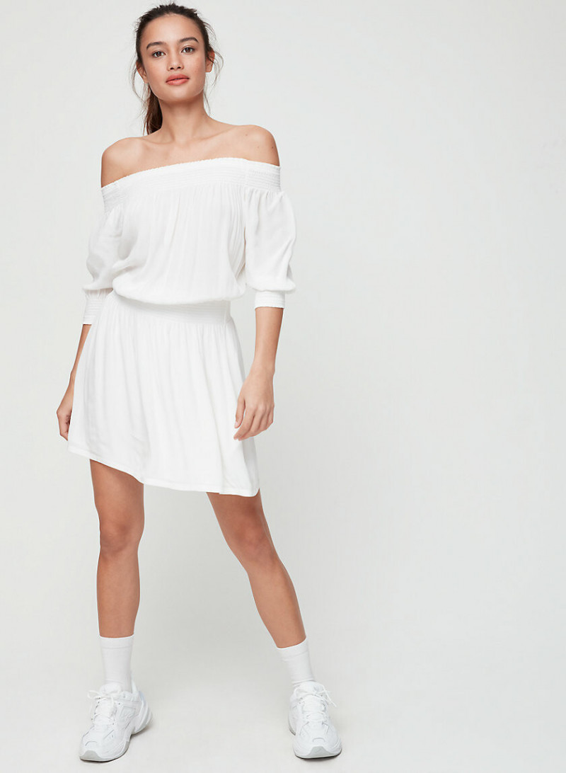 Kelsey Merritt featured in  the Aritzia catalogue for Spring/Summer 2019