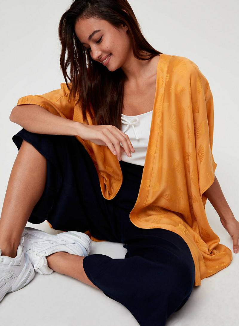 Kelsey Merritt featured in  the Aritzia catalogue for Spring/Summer 2019