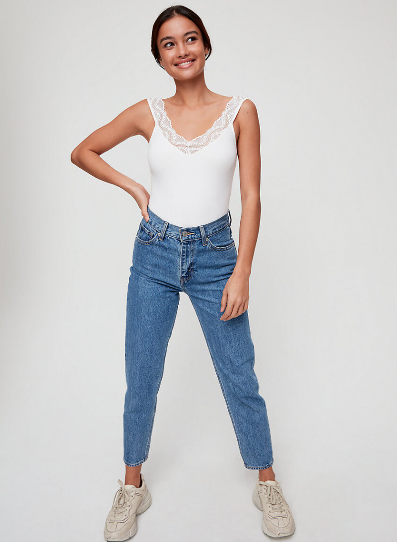 Kelsey Merritt featured in  the Aritzia catalogue for Spring/Summer 2019