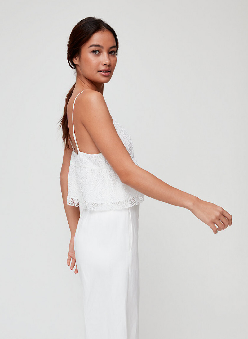 Kelsey Merritt featured in  the Aritzia catalogue for Spring/Summer 2019