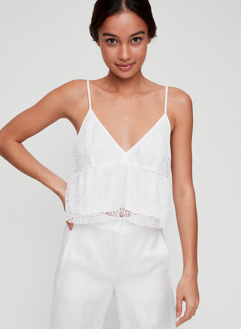 Kelsey Merritt featured in  the Aritzia catalogue for Spring/Summer 2019