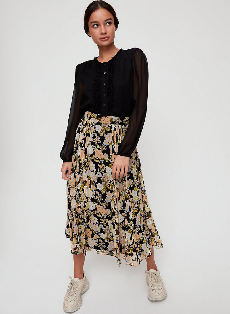 Kelsey Merritt featured in  the Aritzia catalogue for Spring/Summer 2019