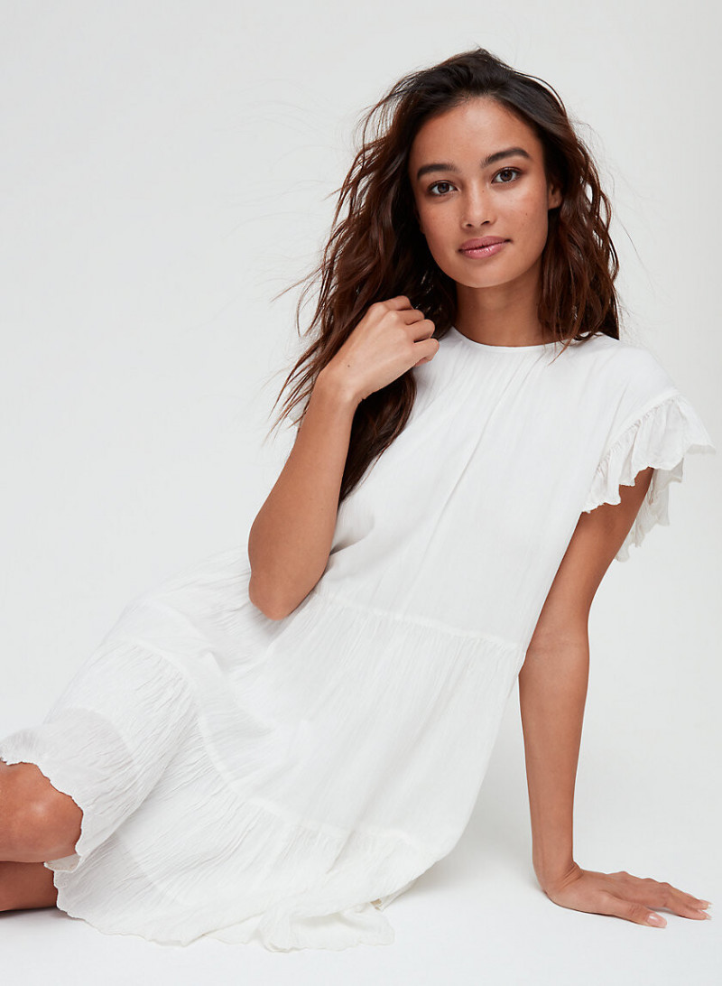 Kelsey Merritt featured in  the Aritzia catalogue for Spring/Summer 2019