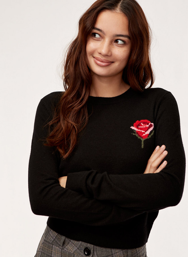 Kelsey Merritt featured in  the Aritzia catalogue for Spring/Summer 2019