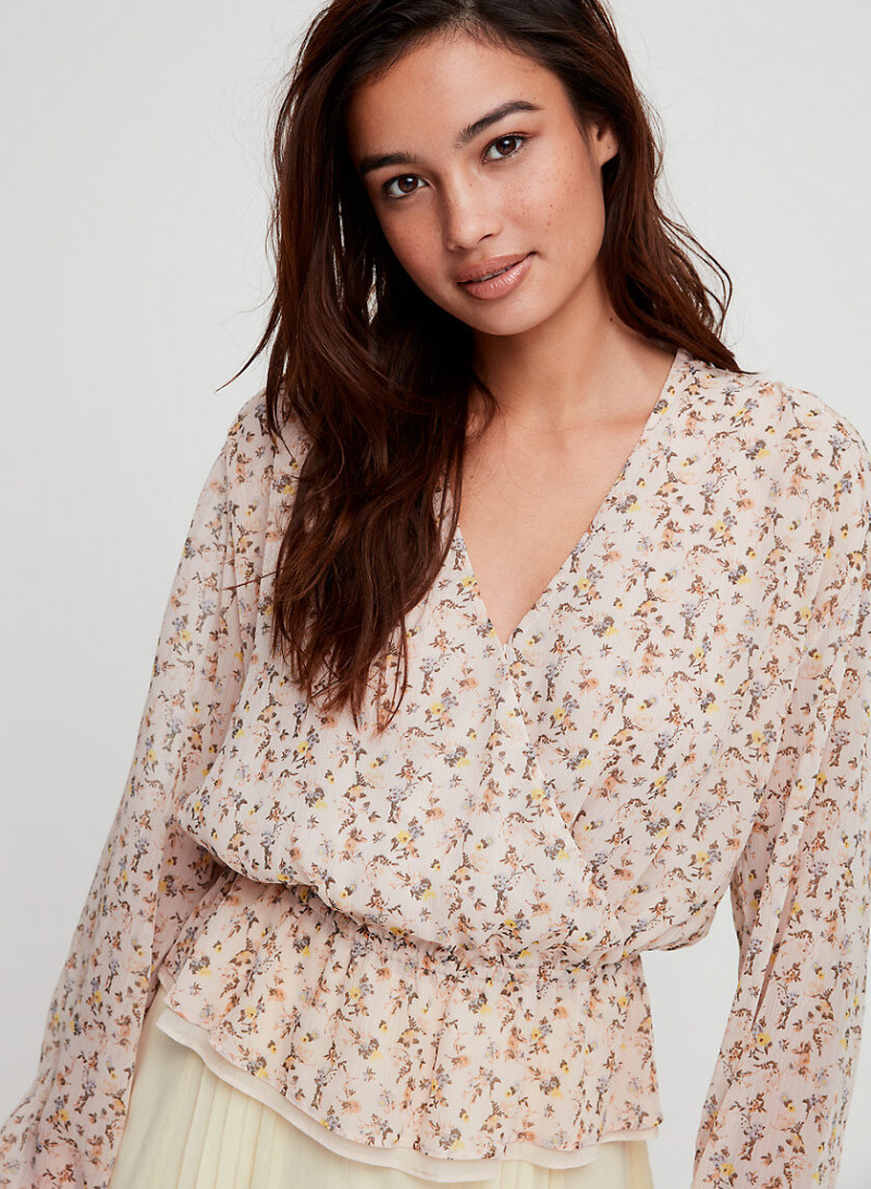 Kelsey Merritt featured in  the Aritzia catalogue for Spring/Summer 2019