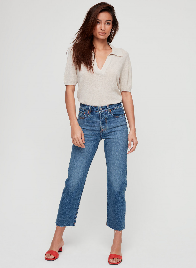 Kelsey Merritt featured in  the Aritzia catalogue for Spring/Summer 2019