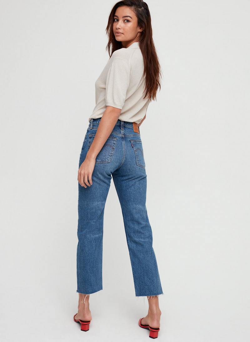 Kelsey Merritt featured in  the Aritzia catalogue for Spring/Summer 2019