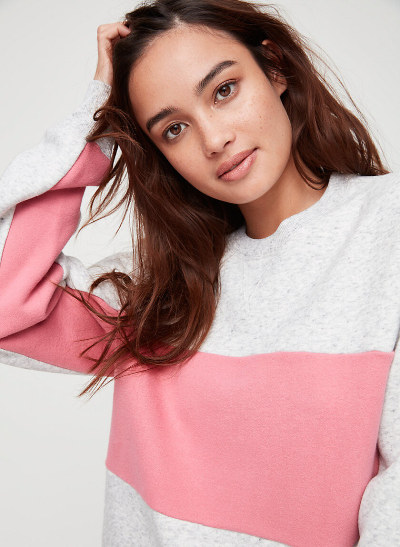 Kelsey Merritt featured in  the Aritzia catalogue for Spring/Summer 2019