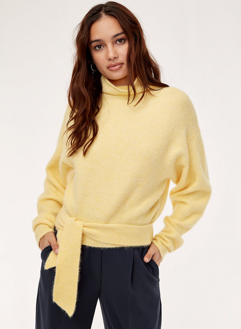 Kelsey Merritt featured in  the Aritzia catalogue for Spring/Summer 2019