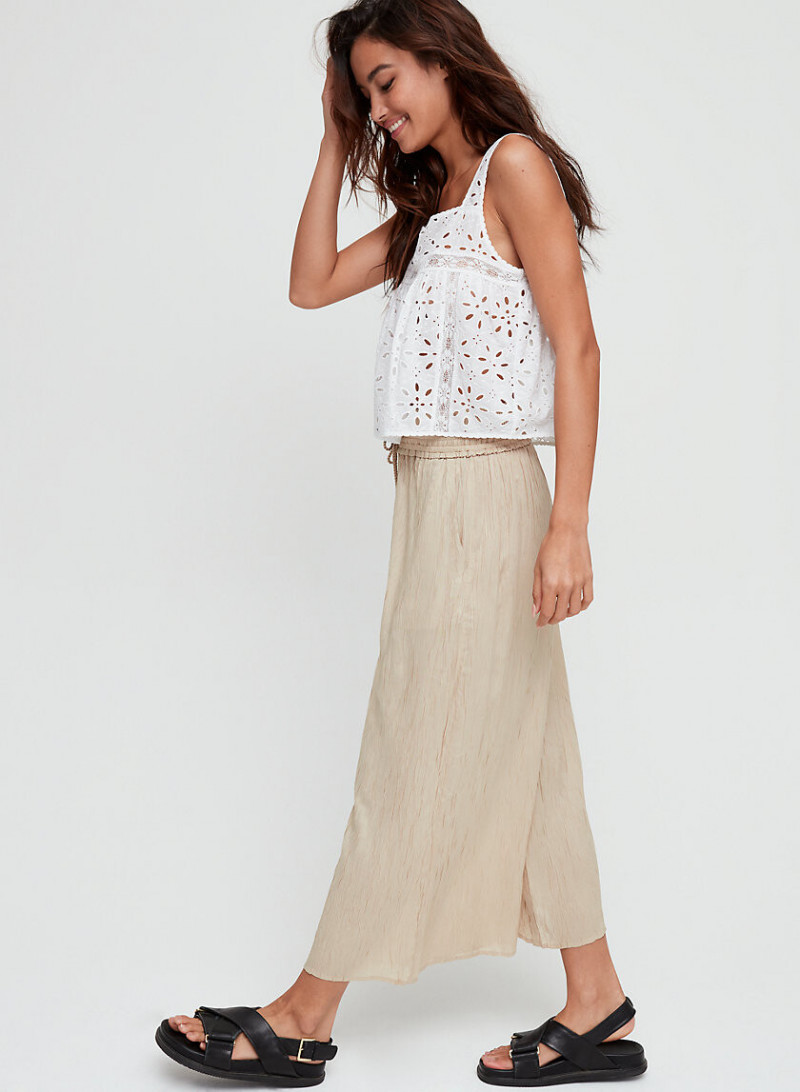 Kelsey Merritt featured in  the Aritzia catalogue for Spring/Summer 2019