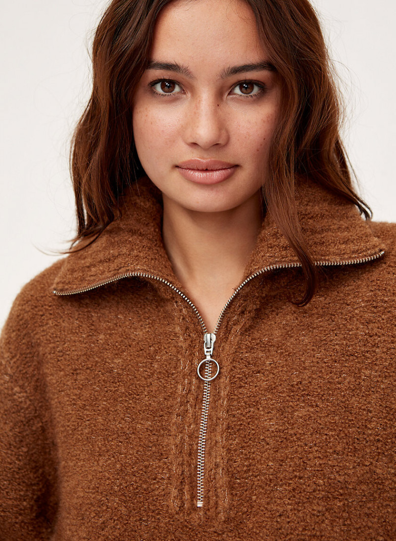 Kelsey Merritt featured in  the Aritzia catalogue for Spring/Summer 2019
