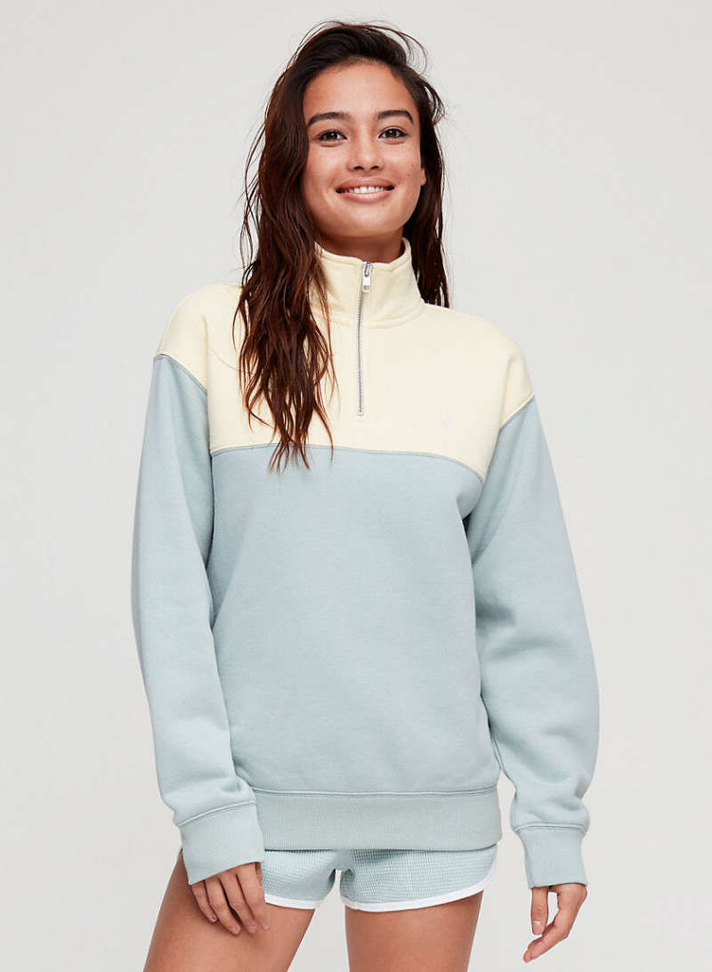 Kelsey Merritt featured in  the Aritzia catalogue for Spring/Summer 2019