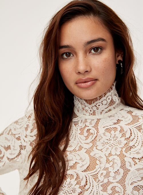 Kelsey Merritt featured in  the Aritzia catalogue for Spring/Summer 2019