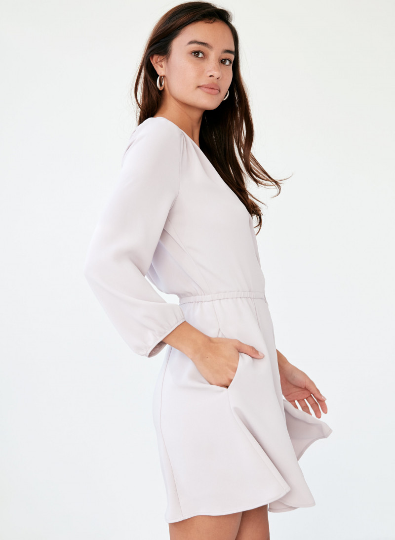 Kelsey Merritt featured in  the Aritzia catalogue for Spring/Summer 2019