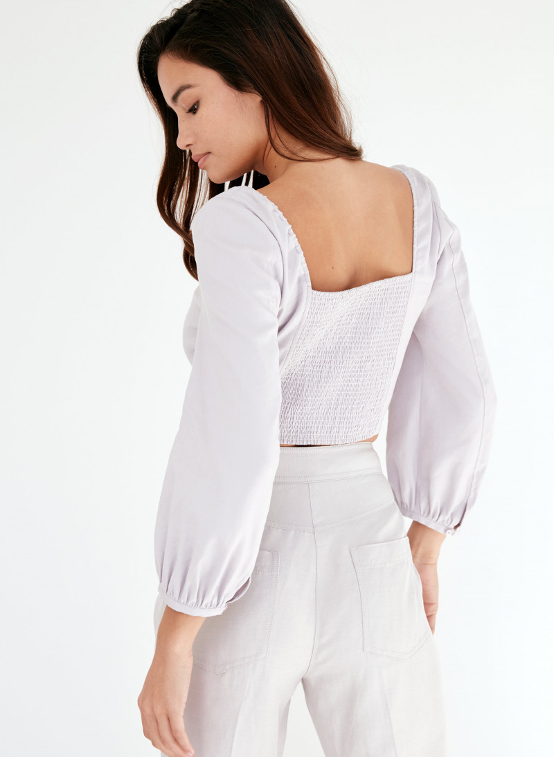 Kelsey Merritt featured in  the Aritzia catalogue for Spring/Summer 2019