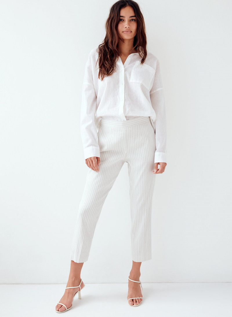 Kelsey Merritt featured in  the Aritzia catalogue for Spring/Summer 2019