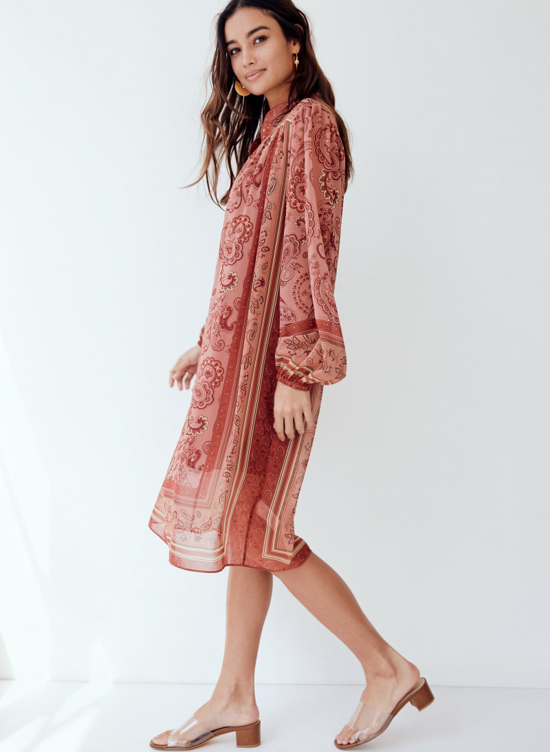 Kelsey Merritt featured in  the Aritzia catalogue for Spring/Summer 2019