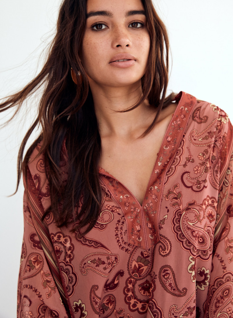 Kelsey Merritt featured in  the Aritzia catalogue for Spring/Summer 2019