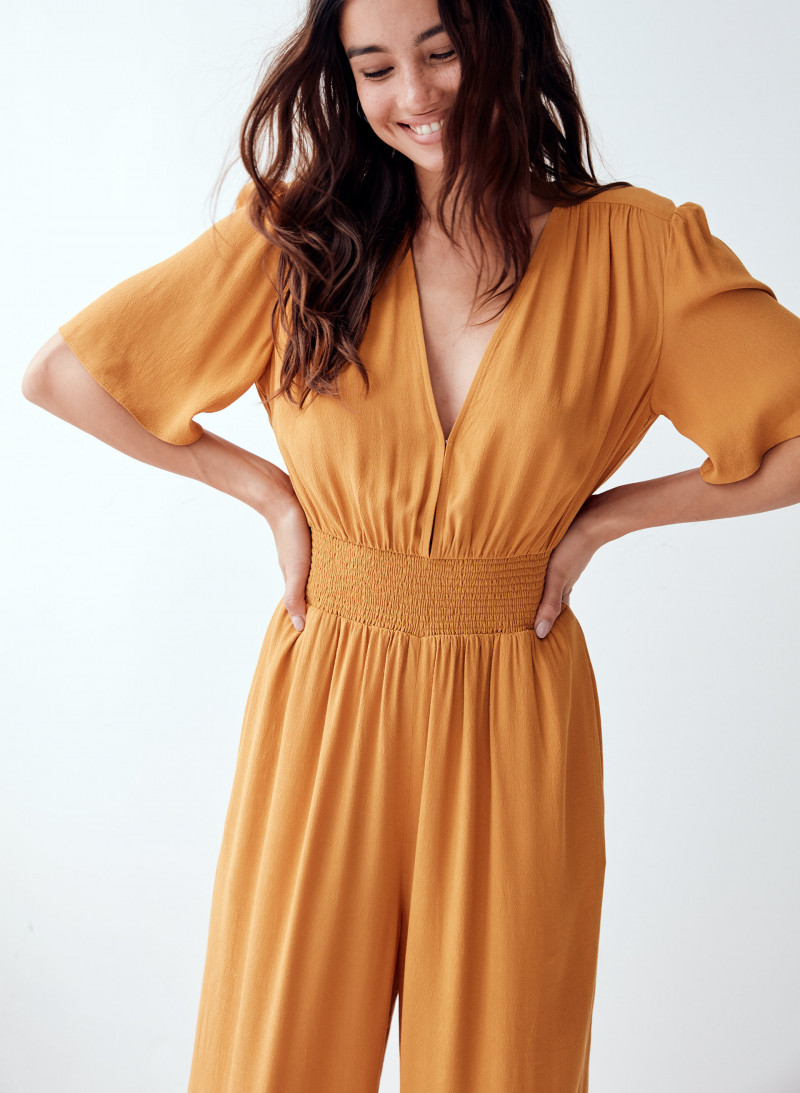 Kelsey Merritt featured in  the Aritzia catalogue for Spring/Summer 2019