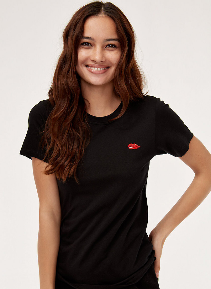 Kelsey Merritt featured in  the Aritzia catalogue for Spring/Summer 2019