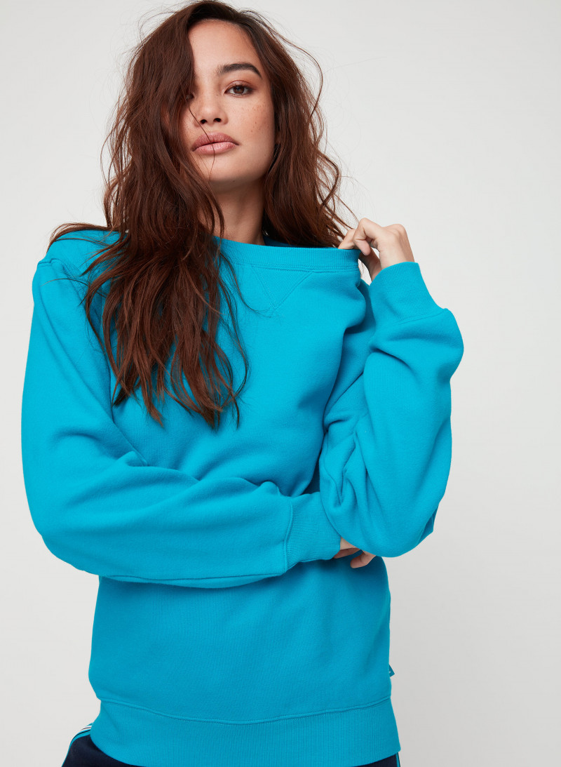 Kelsey Merritt featured in  the Aritzia catalogue for Spring/Summer 2019