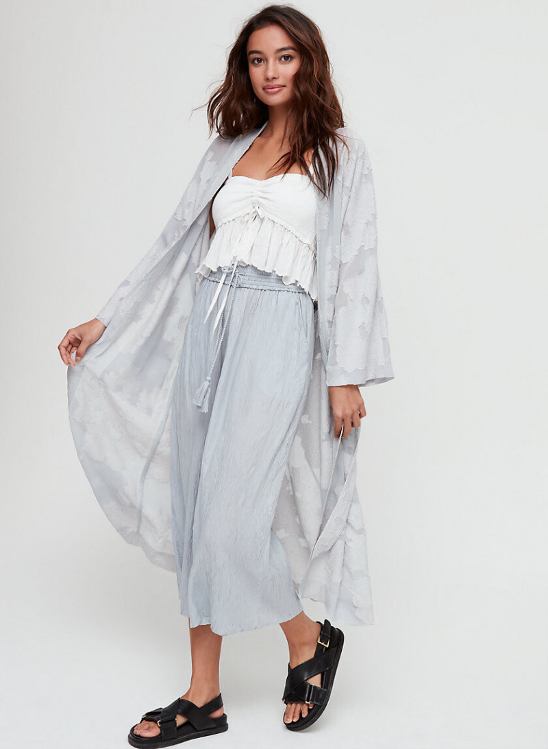 Kelsey Merritt featured in  the Aritzia catalogue for Spring/Summer 2019