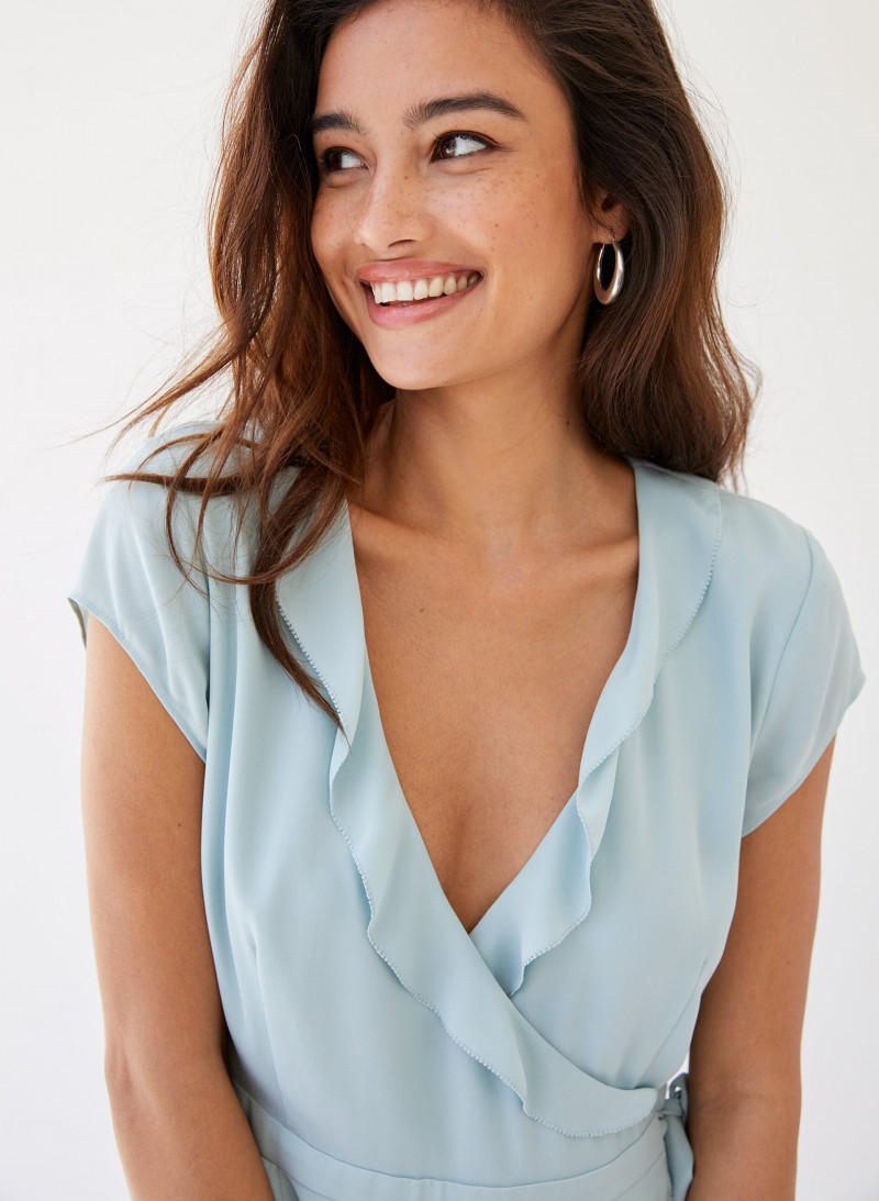 Kelsey Merritt featured in  the Aritzia catalogue for Spring/Summer 2019