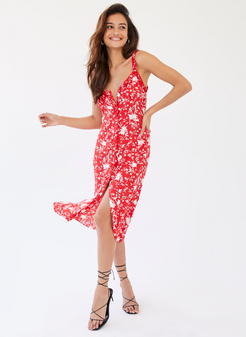 Kelsey Merritt featured in  the Aritzia catalogue for Spring/Summer 2019
