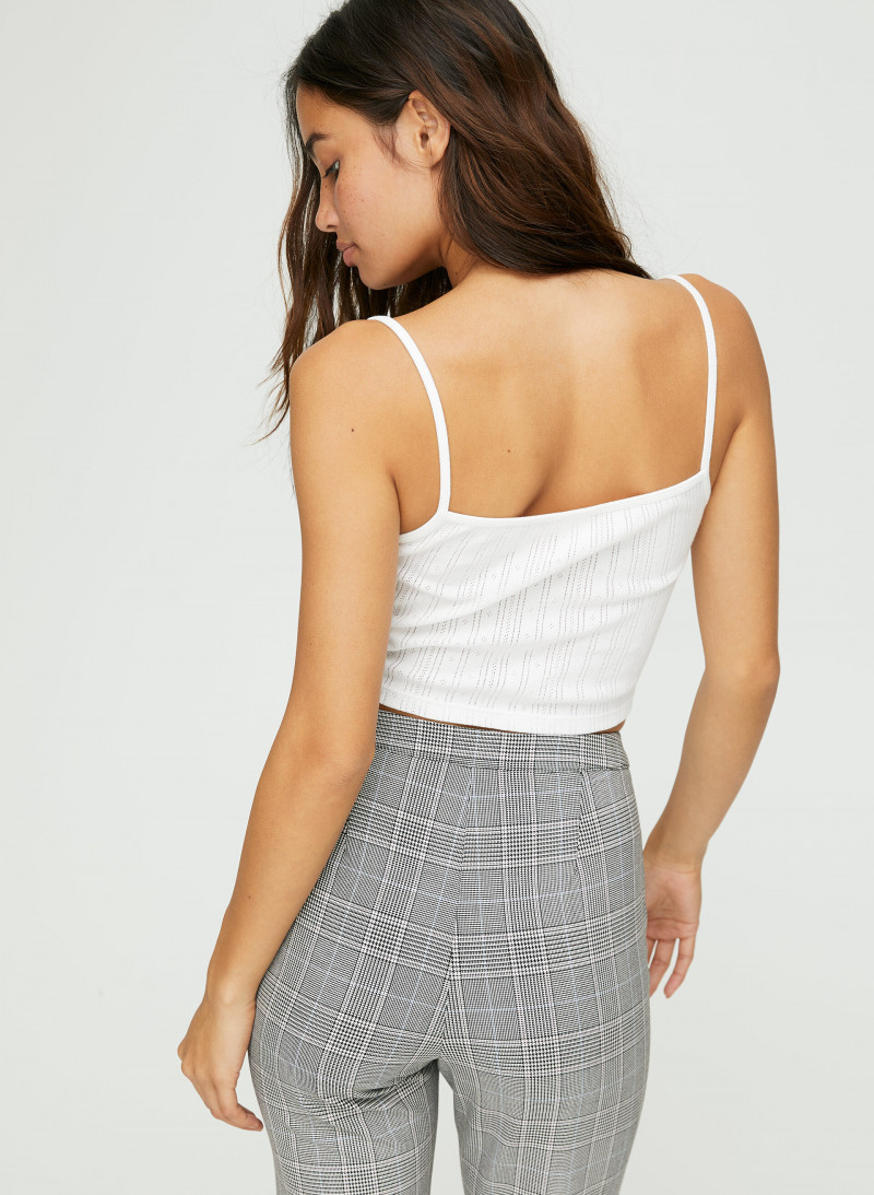 Kelsey Merritt featured in  the Aritzia catalogue for Spring/Summer 2019