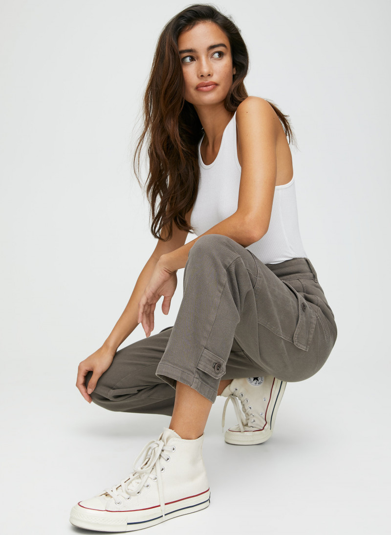 Kelsey Merritt featured in  the Aritzia catalogue for Spring/Summer 2019