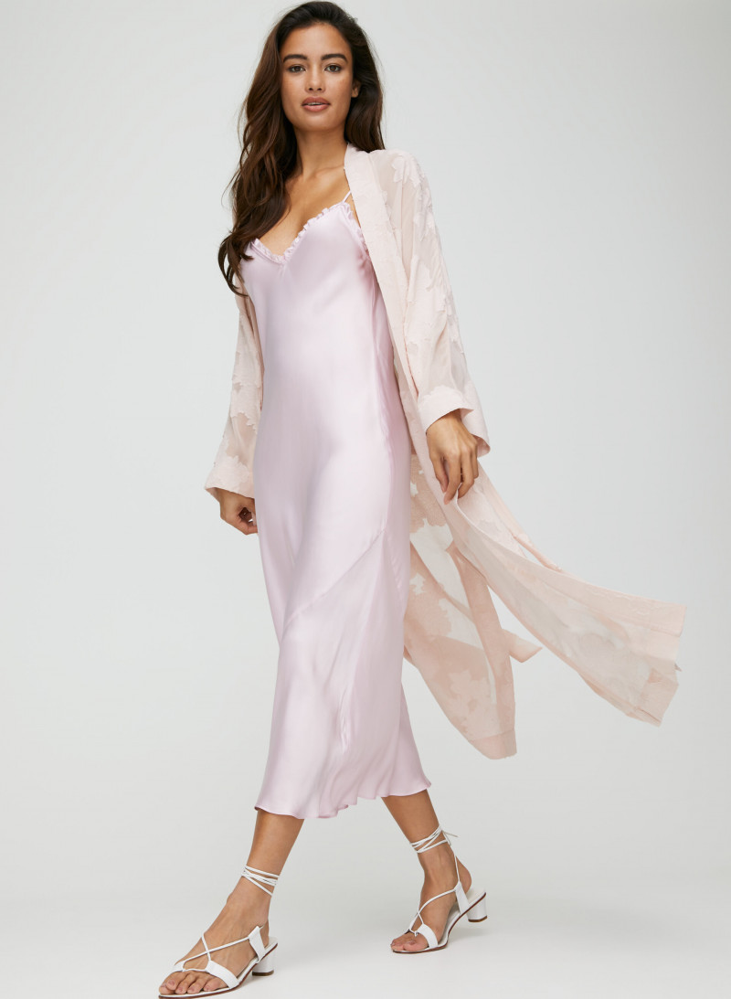 Kelsey Merritt featured in  the Aritzia catalogue for Spring/Summer 2019