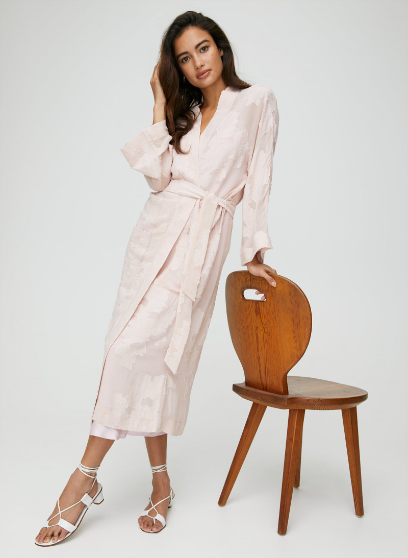 Kelsey Merritt featured in  the Aritzia catalogue for Spring/Summer 2019