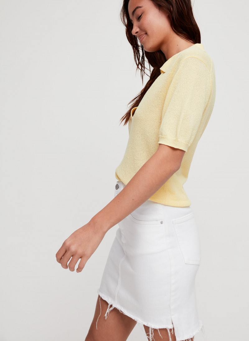 Kelsey Merritt featured in  the Aritzia catalogue for Spring/Summer 2019