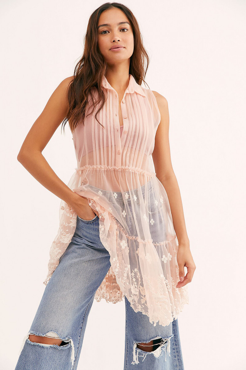 Kelsey Merritt featured in  the Free People catalogue for Spring/Summer 2019