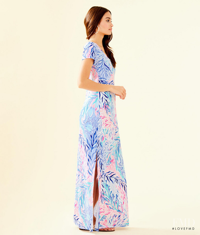 Kelsey Merritt featured in  the Lilly Pulitzer catalogue for Spring/Summer 2019