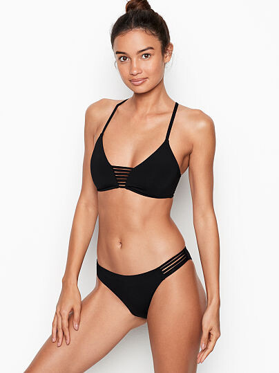 Kelsey Merritt featured in  the Victoria\'s Secret Swim catalogue for Spring/Summer 2019