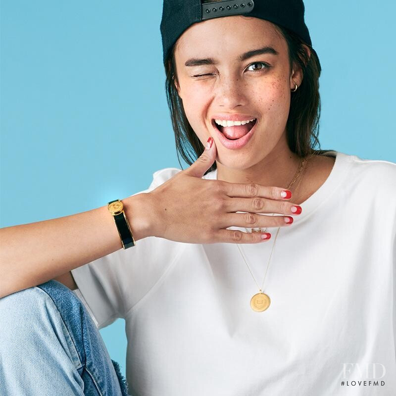 Kelsey Merritt featured in  the Kyle Cavan advertisement for Spring/Summer 2019