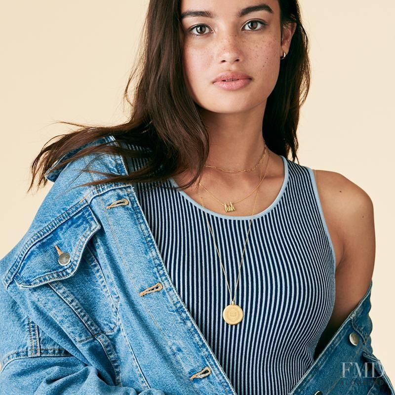 Kelsey Merritt featured in  the Kyle Cavan advertisement for Spring/Summer 2019