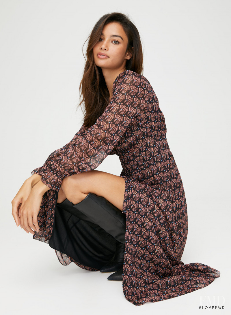 Kelsey Merritt featured in  the Aritzia catalogue for Autumn/Winter 2019