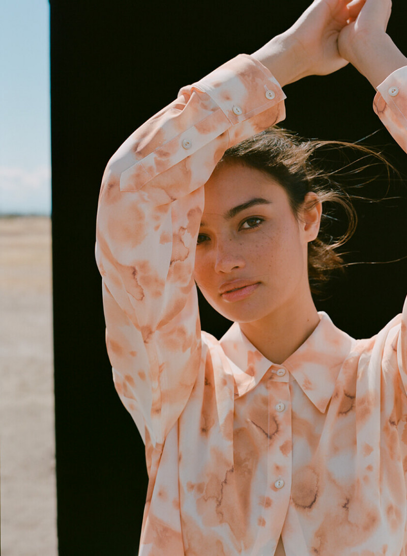 Kelsey Merritt featured in  the Aritzia catalogue for Autumn/Winter 2019