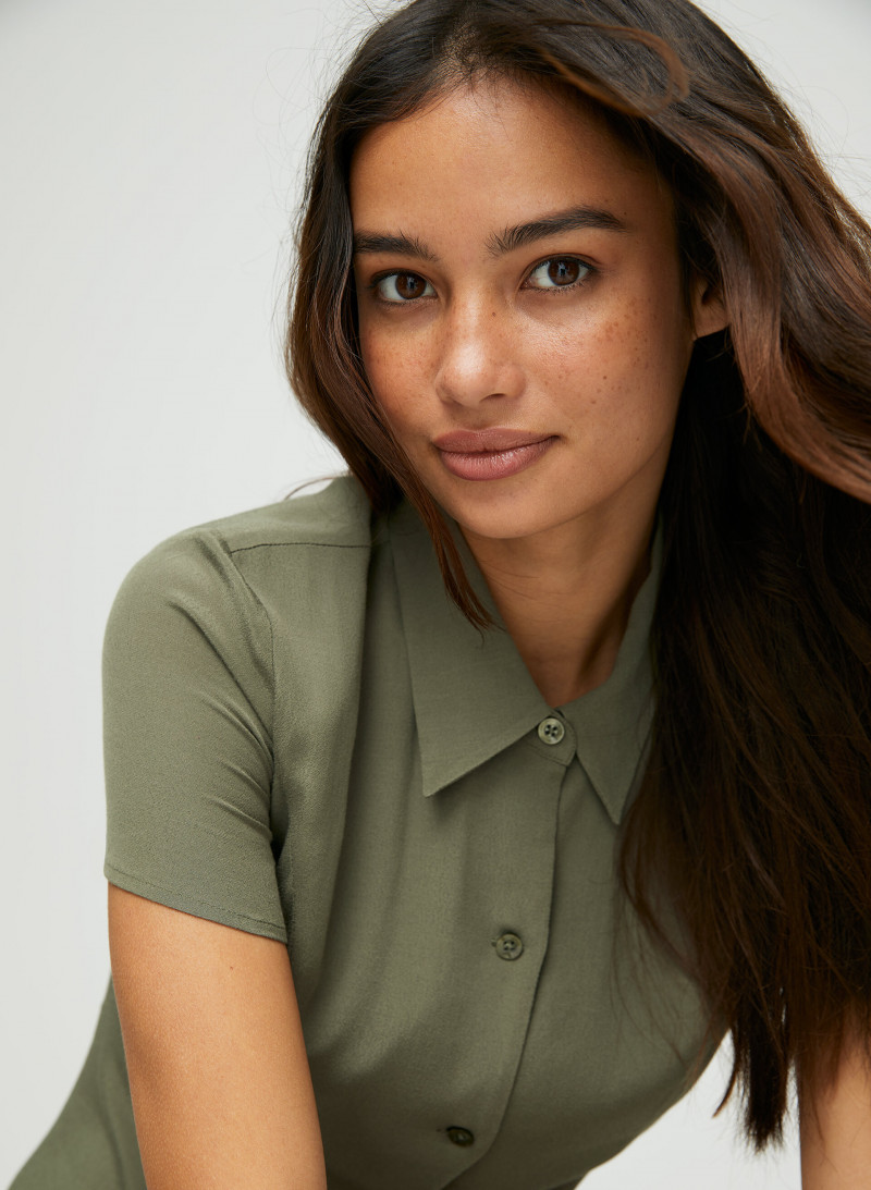 Kelsey Merritt featured in  the Aritzia catalogue for Autumn/Winter 2019