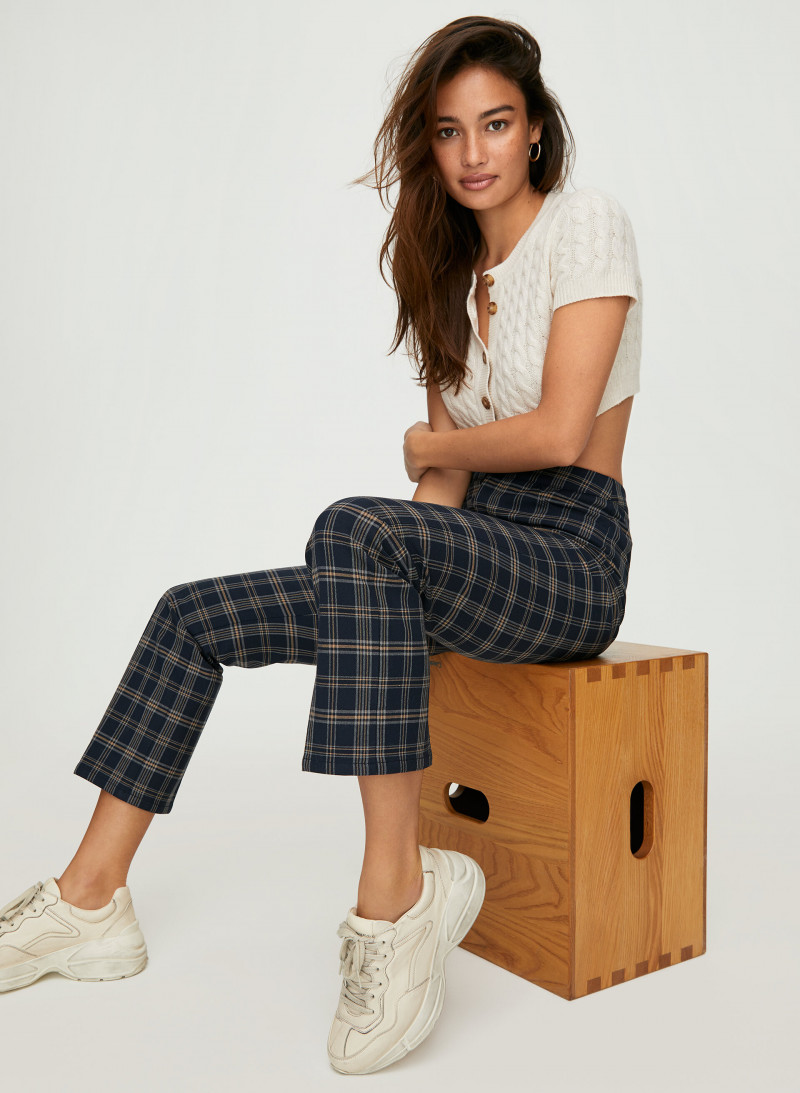 Kelsey Merritt featured in  the Aritzia catalogue for Autumn/Winter 2019