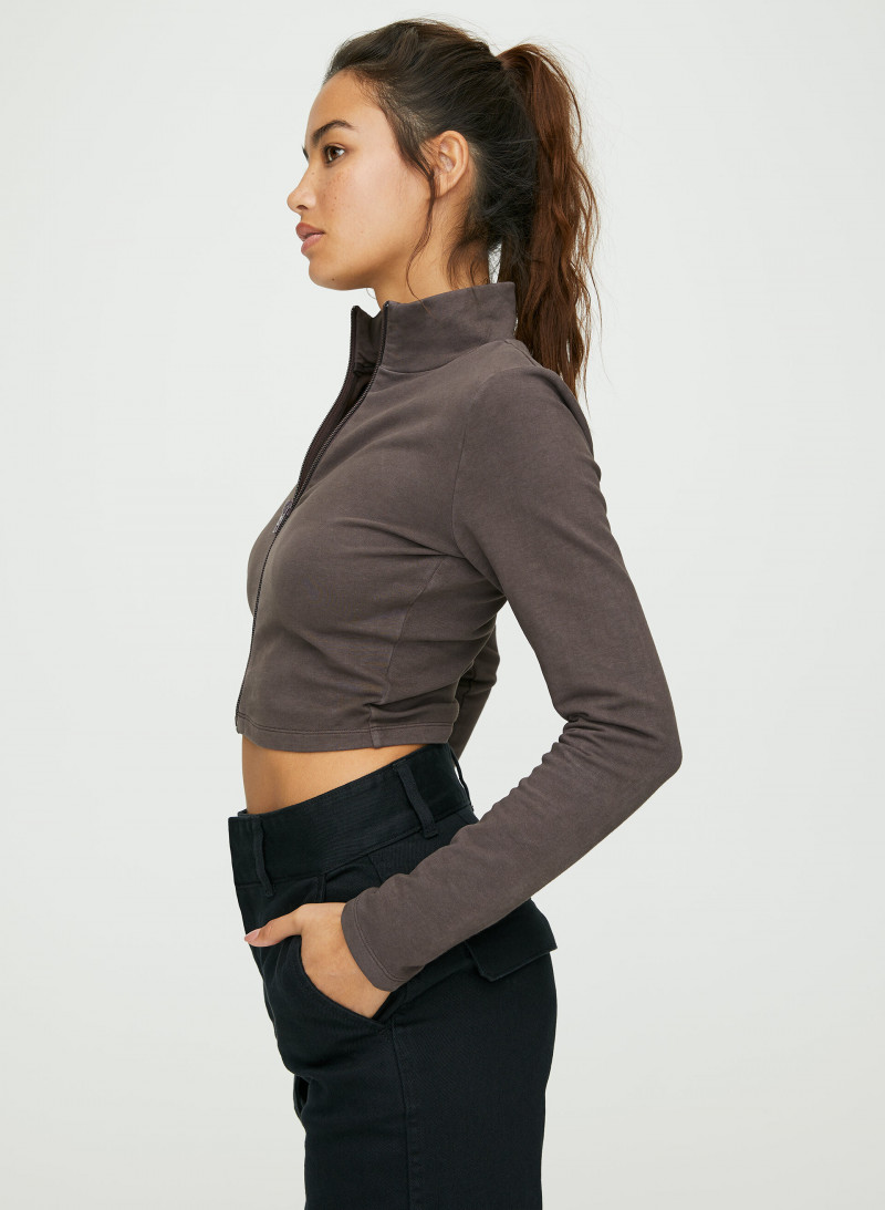 Kelsey Merritt featured in  the Aritzia catalogue for Autumn/Winter 2019