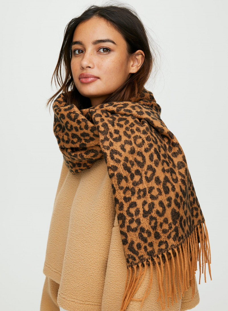 Kelsey Merritt featured in  the Aritzia catalogue for Autumn/Winter 2019