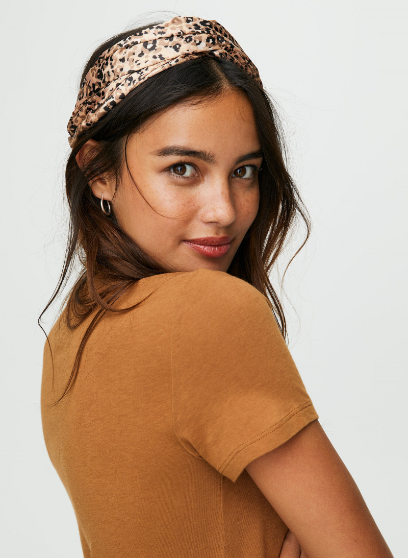 Kelsey Merritt featured in  the Aritzia catalogue for Autumn/Winter 2019