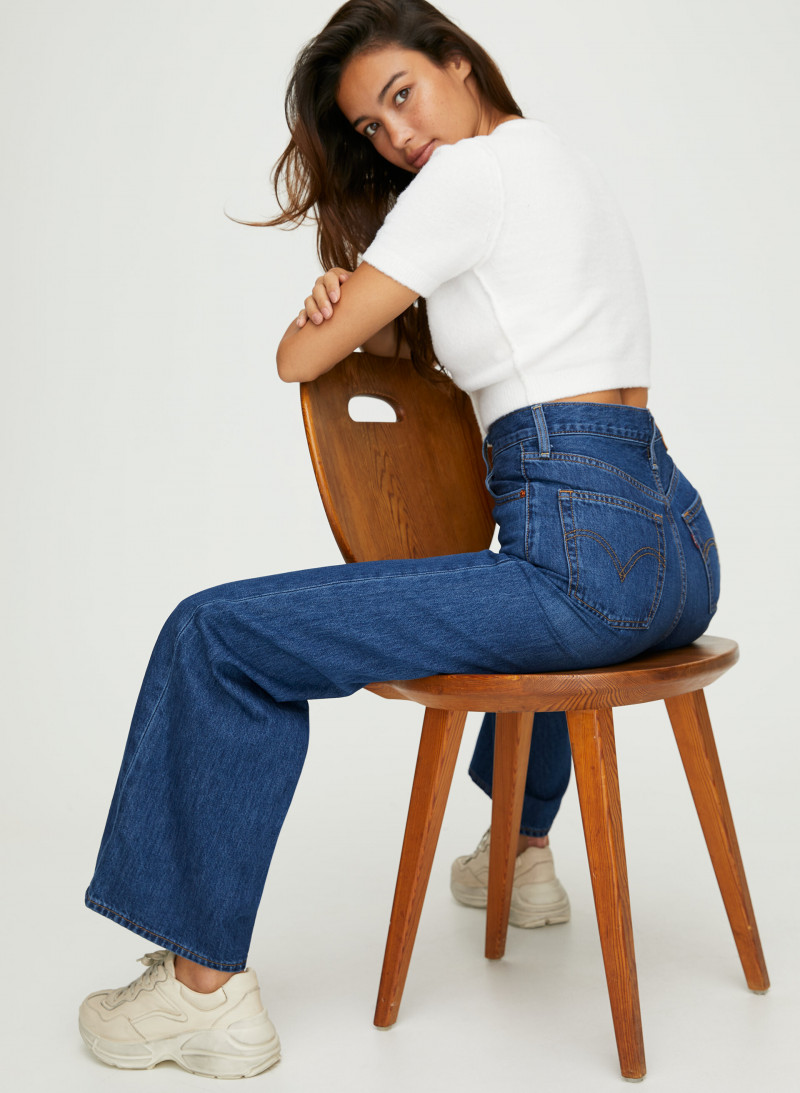 Kelsey Merritt featured in  the Aritzia catalogue for Autumn/Winter 2019